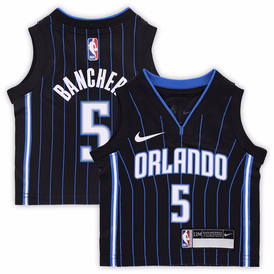 Infant Orlando Magic Paolo Banchero Nike Black Swingman Player Jersey - Icon Edition