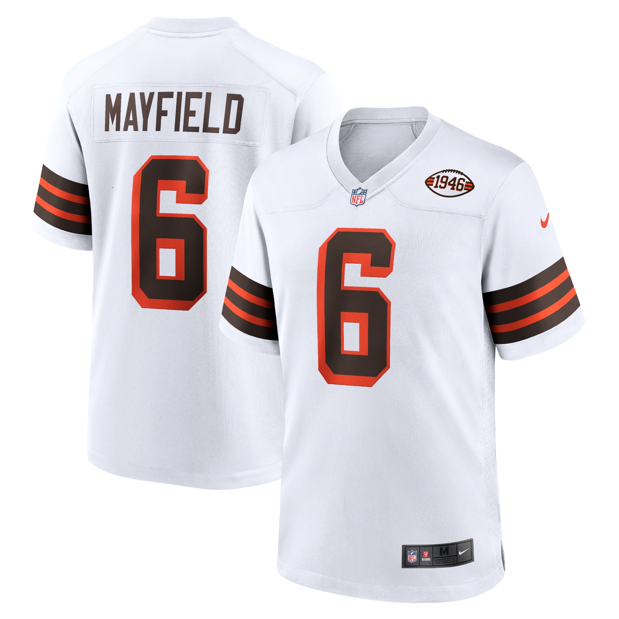Baker Mayfield Cleveland Browns 1946 Collection Alternate Game Jersey - White