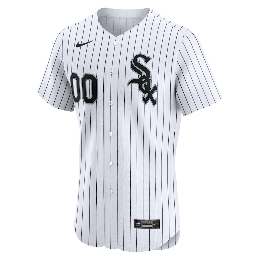 Men's Chicago White Sox White Home Elite Pick-A-Player Retired Roster Jersey