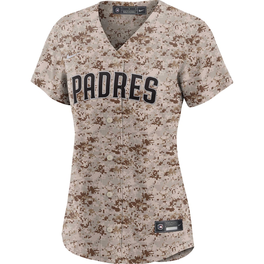 Women's San Diego Padres Fernando Tatis Jr. Camo USMC Alternate Replica Player Jersey