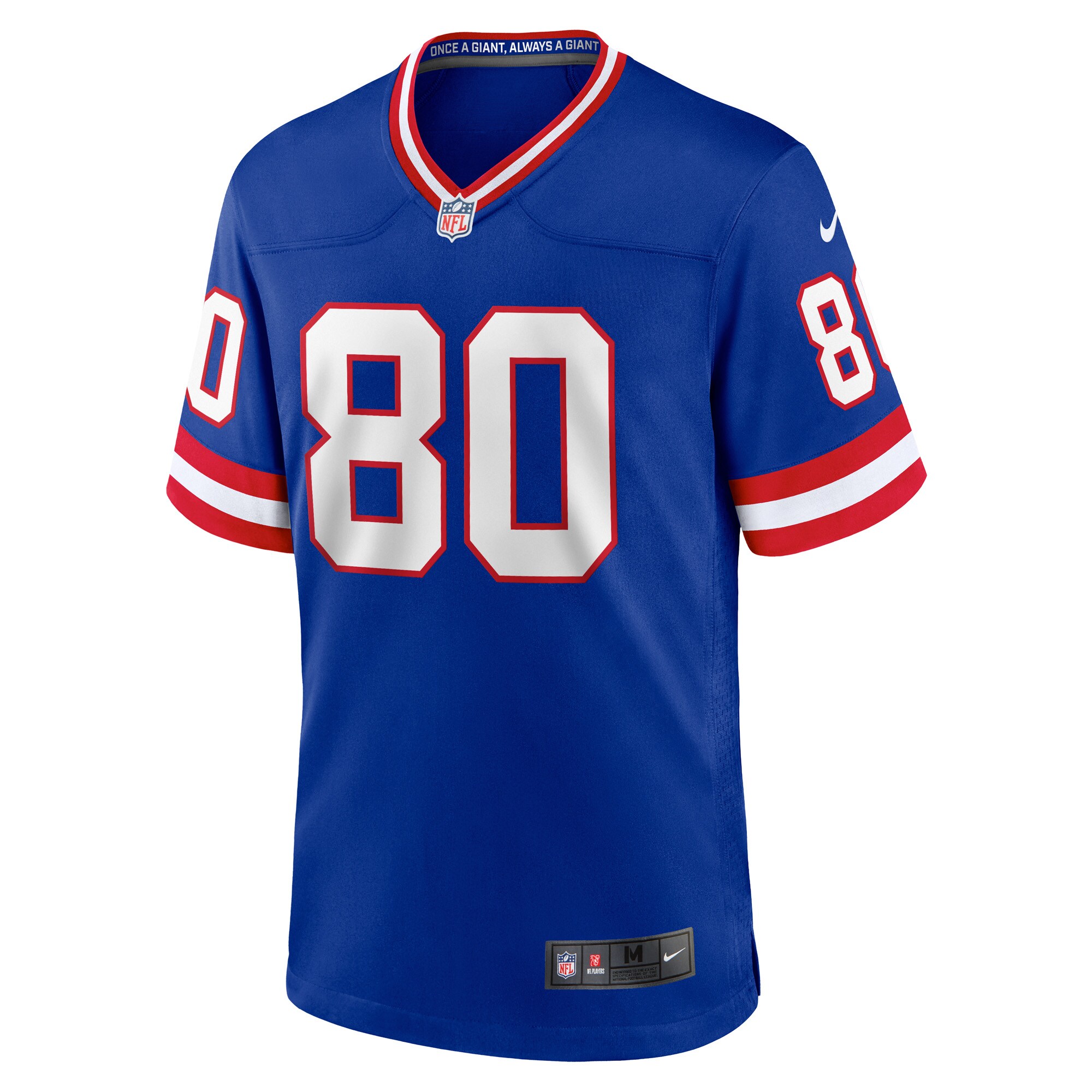 Jeremy Shockey New York Giants Classic Retired Player Game Jersey - Royal