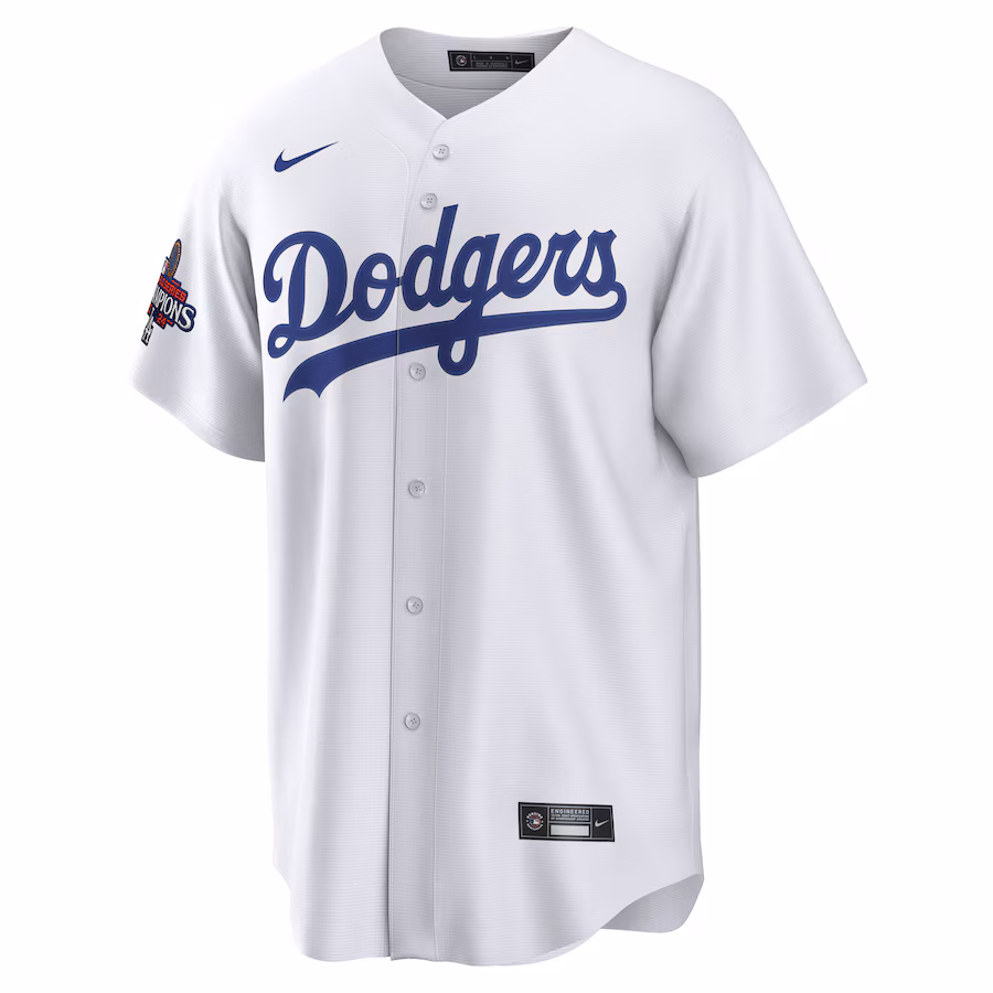Shohei Ohtani Los Angeles Dodgers Nike 2024 World Series Champions Home Japanese Characters Replica Player Jersey - White