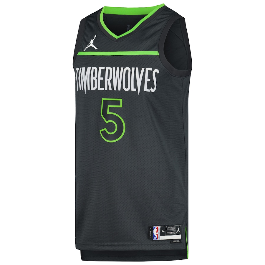 Unisex Minnesota Timberwolves Anthony Edwards Jordan Brand Charcoal Jersey