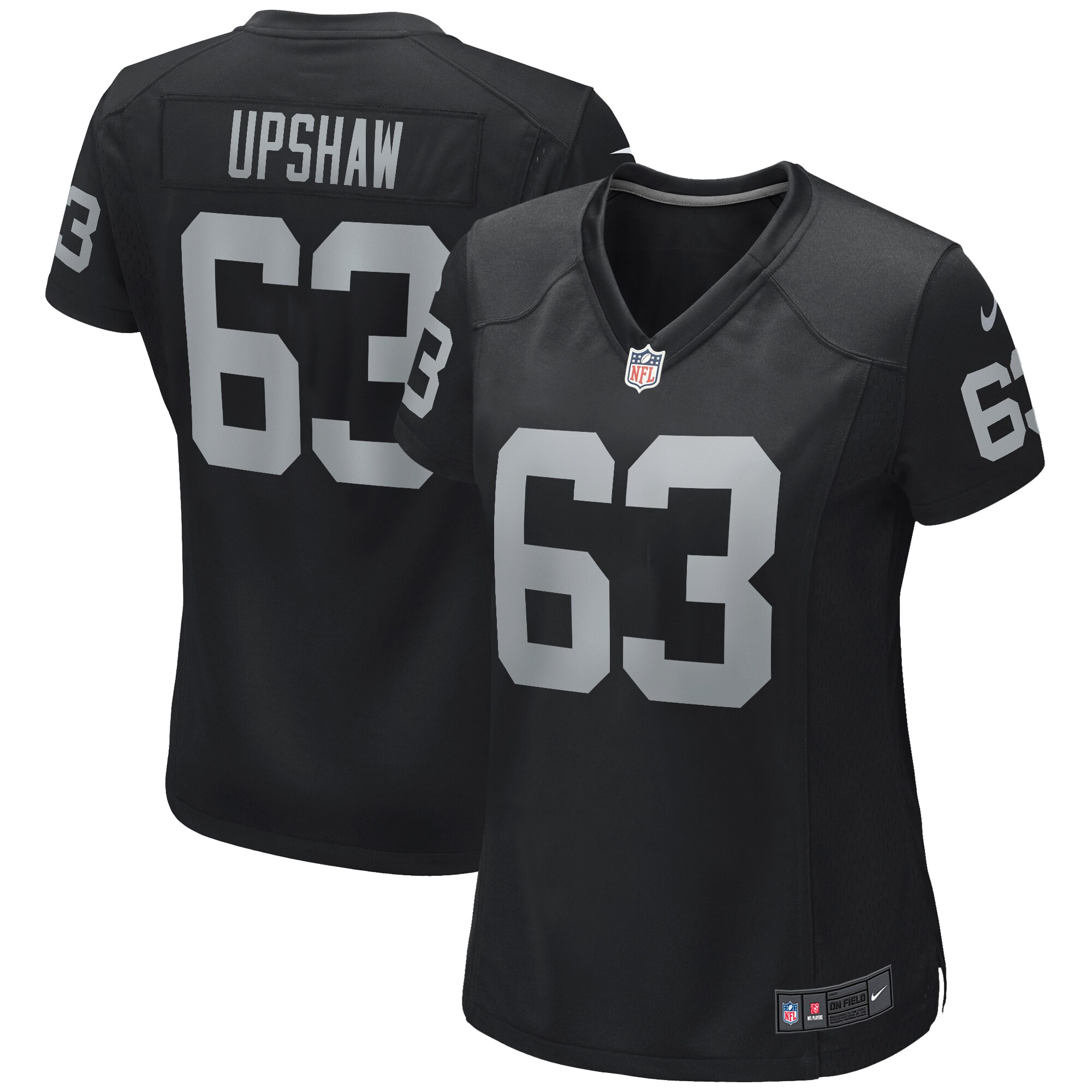 Gene Upshaw Las Vegas Raiders Women's Game Retired Player Jersey - Black