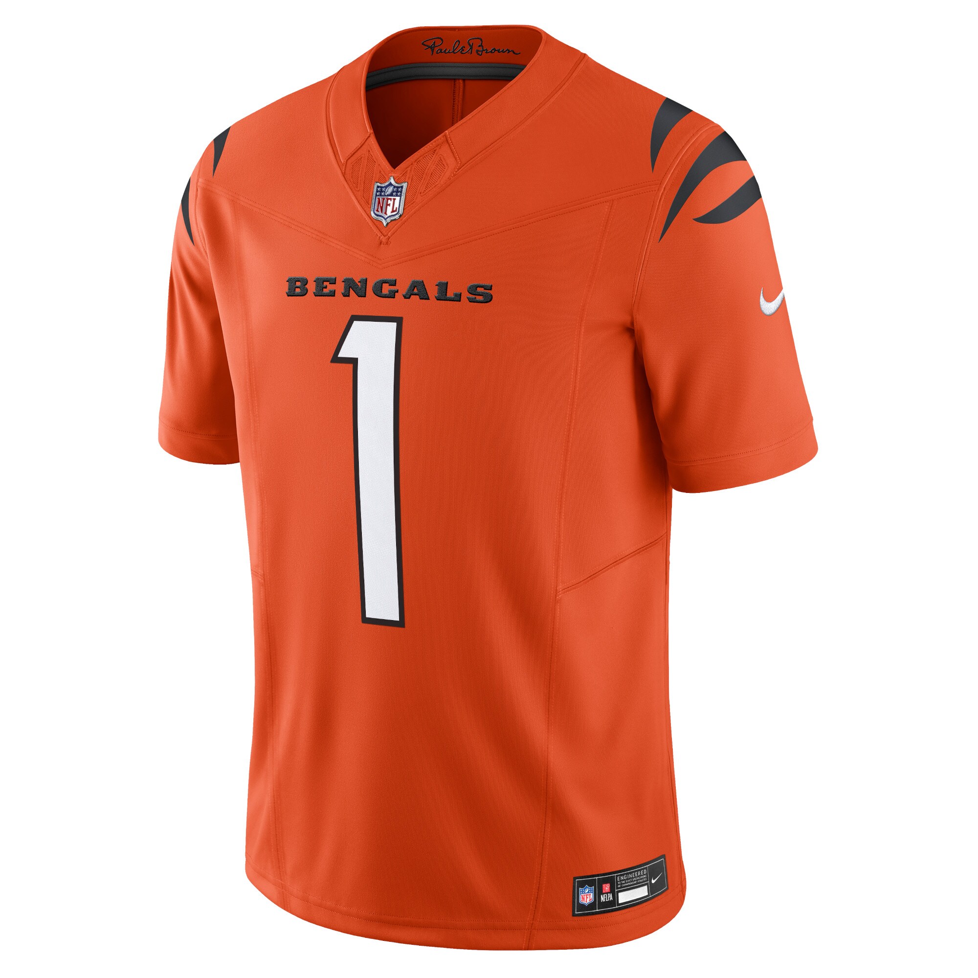 Ja'Marr Chase Cincinnati Bengals Vapor F.U.S.E. Limited Jersey - Orange