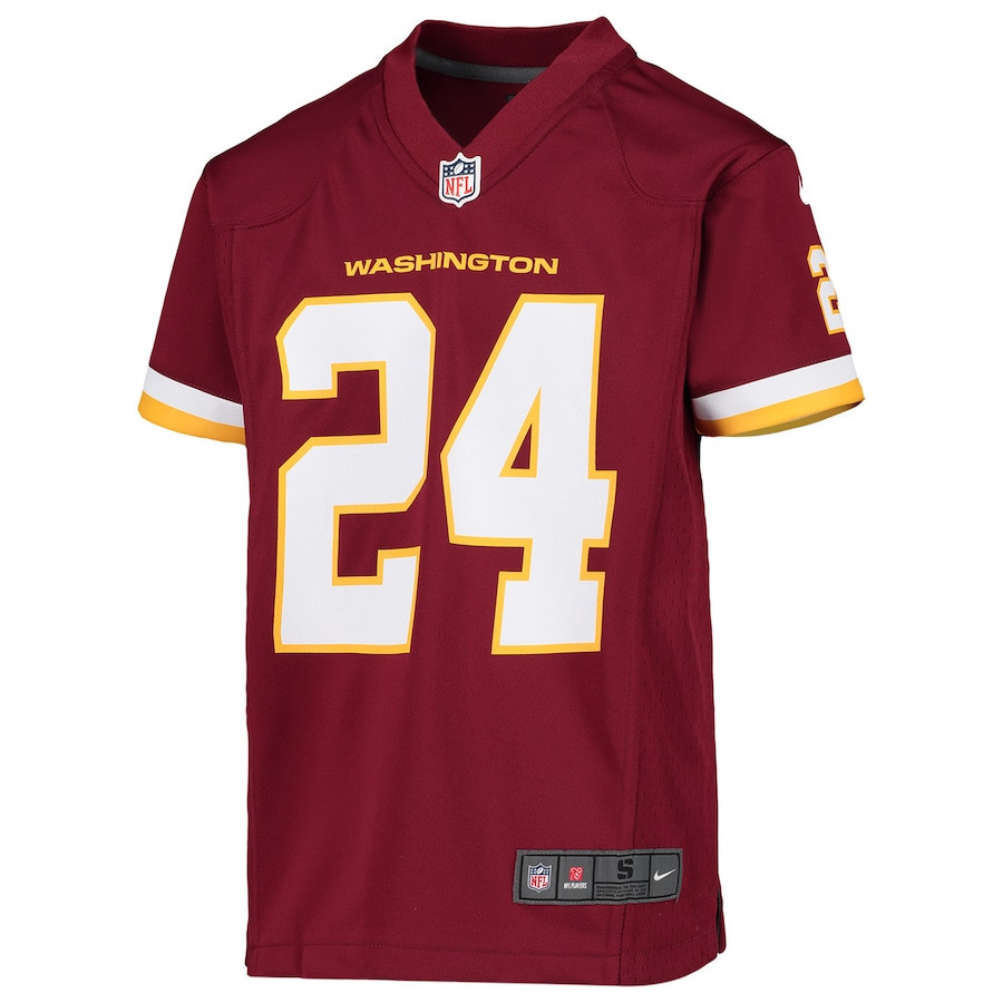 Antonio Gibson 24 Washington Commanders Football Team Game YOUTH Jersey - Burgundy