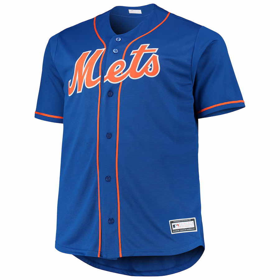 Youth New York Mets Francisco Lindor Royal Big & Tall Replica Player Jersey