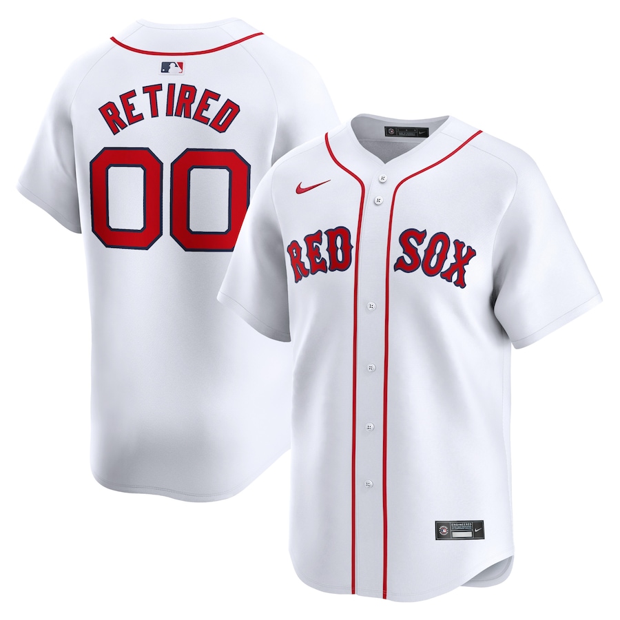 Youth Boston Red Sox Nike White Home Limited Pick-A-Player Retired Roster Jersey