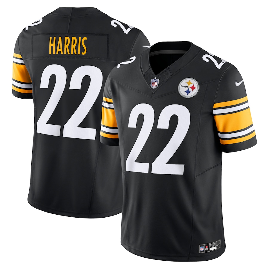 Mens Pittsburgh Steelers Najee Harris Black Vapor F.U.S.E. Limited Jersey