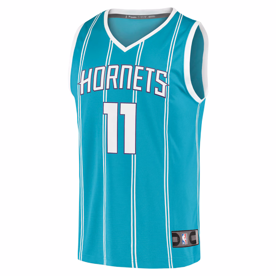Cody Martin Charlotte Hornets Fanatics Fast Break Replica Jersey - Icon Edition - Teal