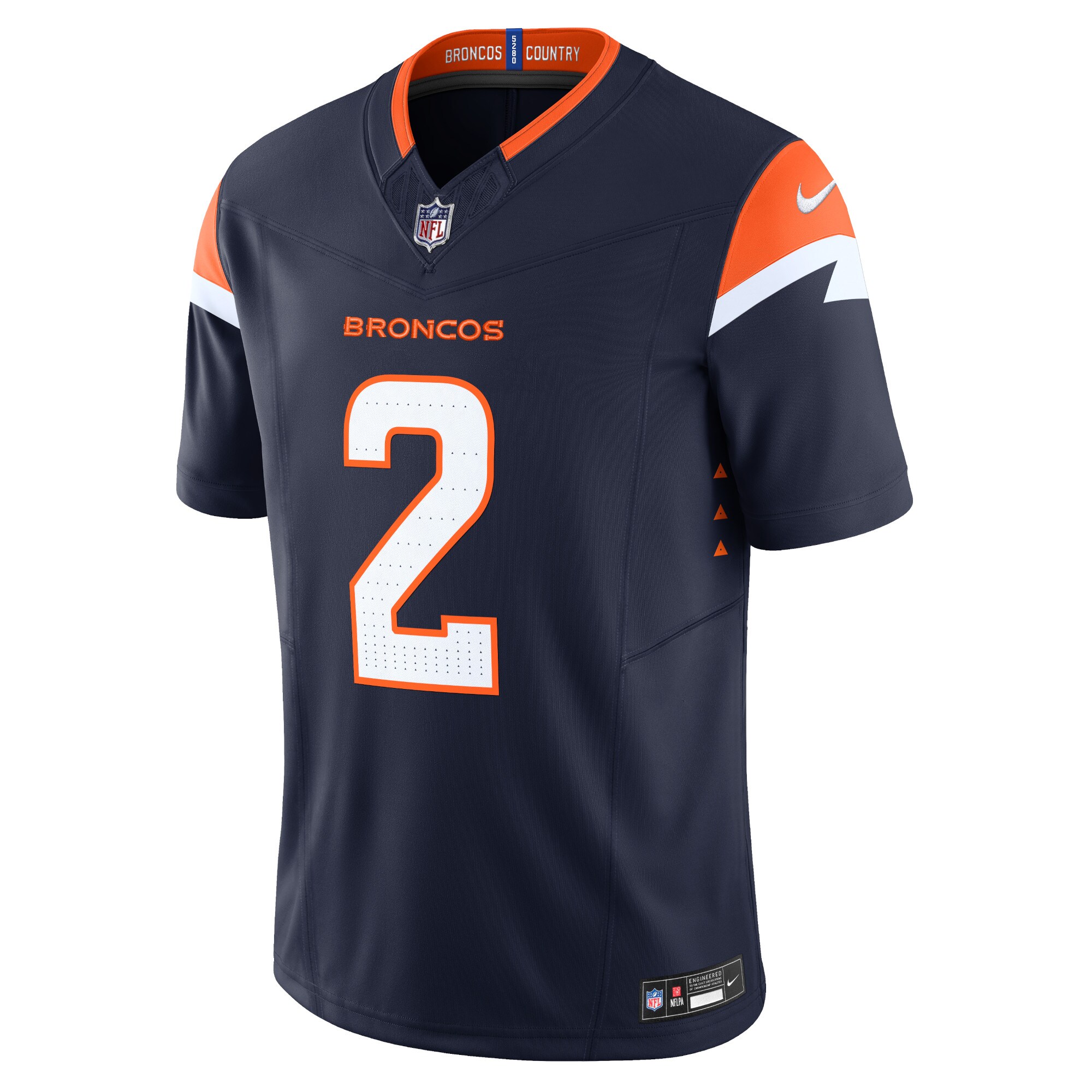 Patrick Surtain II Denver Broncos Alternate Vapor F.U.S.E. Limited Jersey - Navy