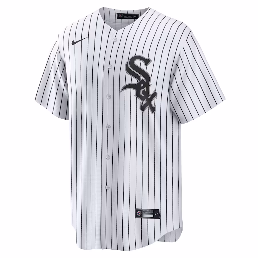 Youth Chicago White Sox Luis Robert Nike White Replica Player Name Jersey