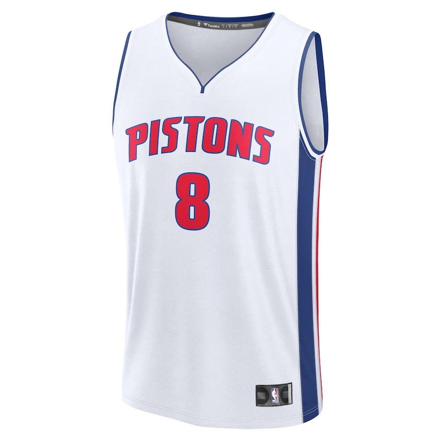 Tim Hardaway Jr. Detroit Pistons Fanatics Fast Break Replica Player Jersey - Association Edition - White
