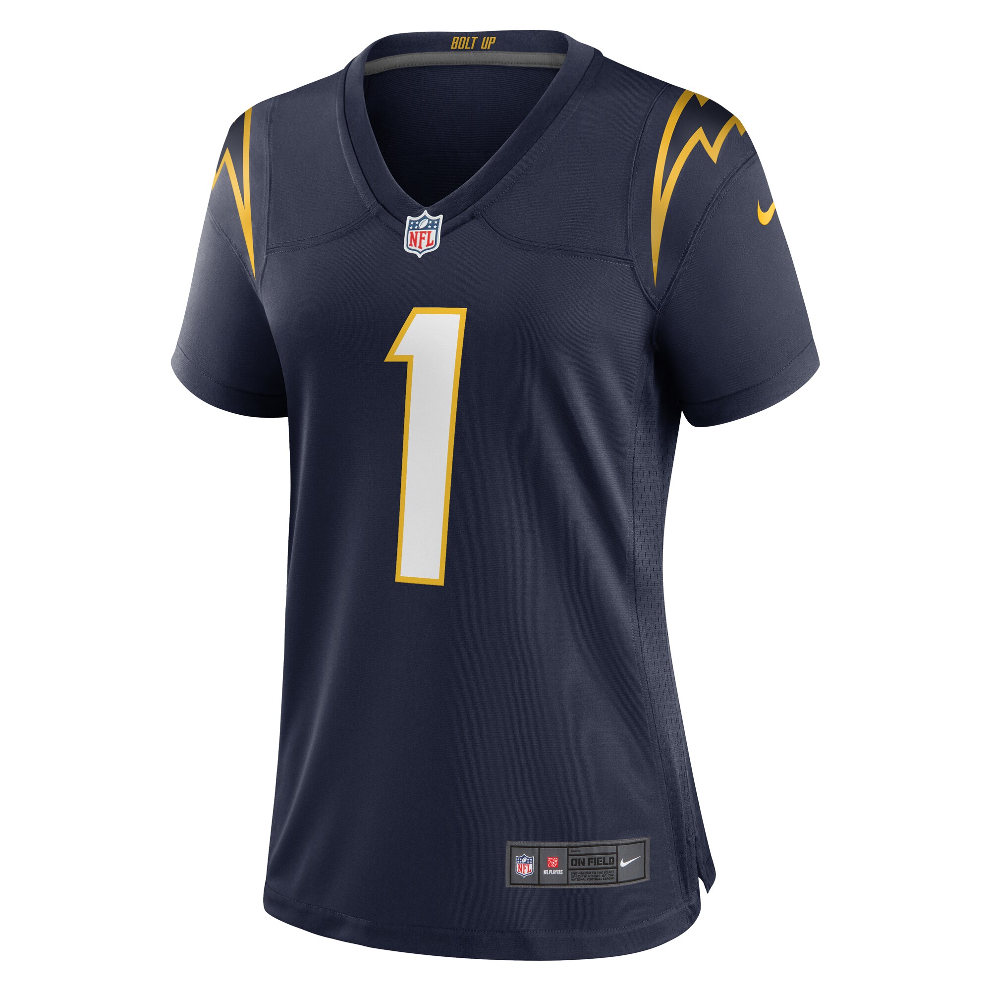 Quentin Johnston Los Angeles Chargers Women's Alternate Game Jersey - Navy