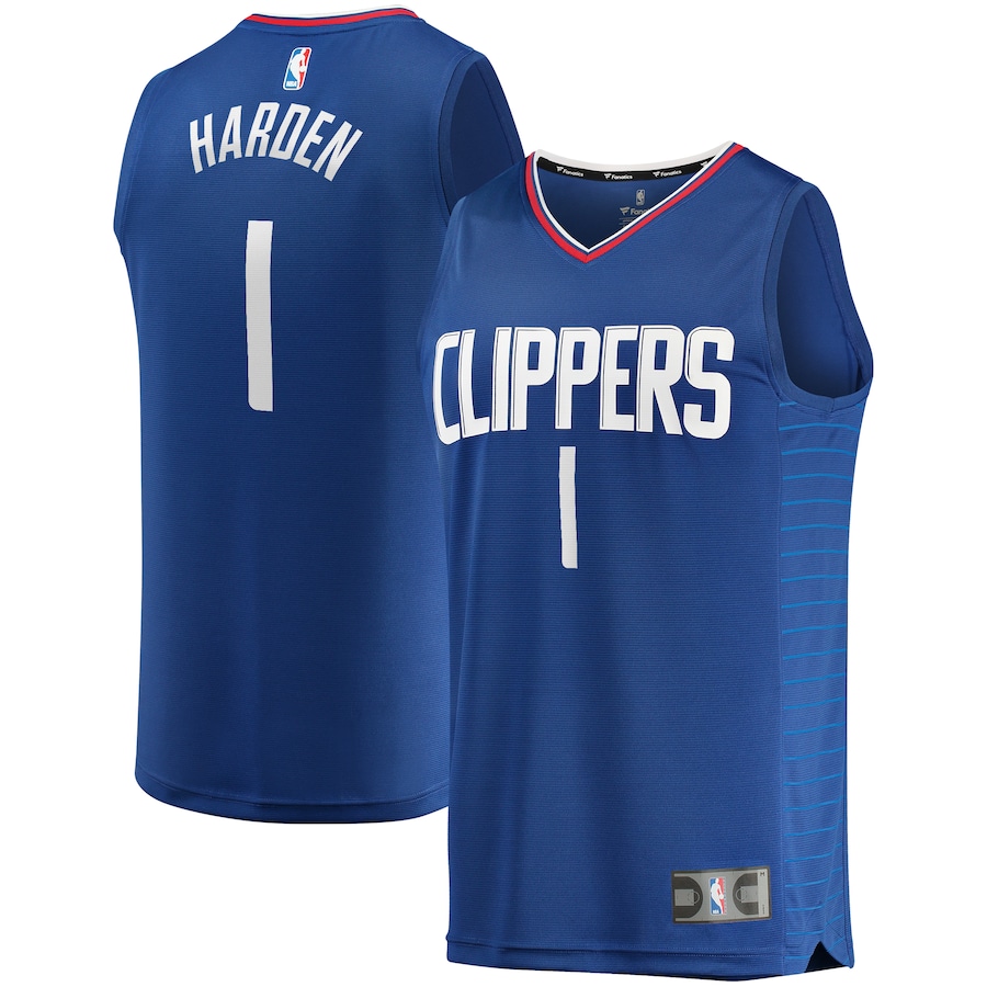 James Harden LA Clippers Fanatics Fast Break Player Jersey - Icon Edition - Royal