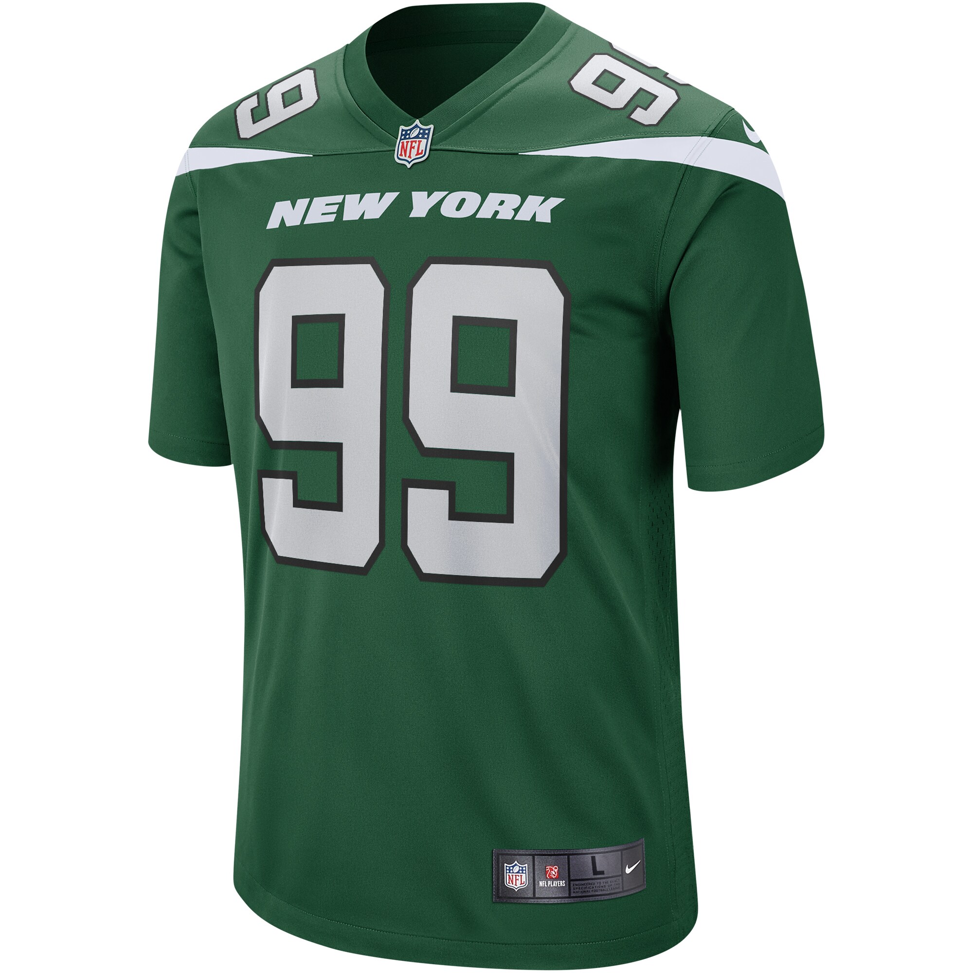 Mark Gastineau New York Jets Game Retired Player Jersey - Gotham Green