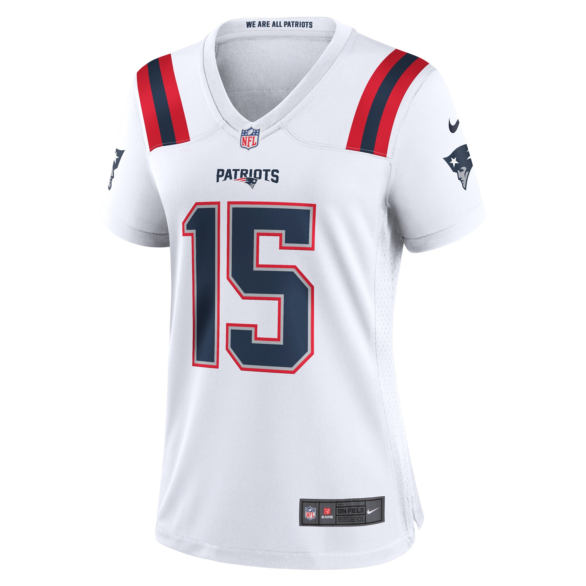 Ezekiel Elliott New England Patriots Women's Game Player Jersey - White