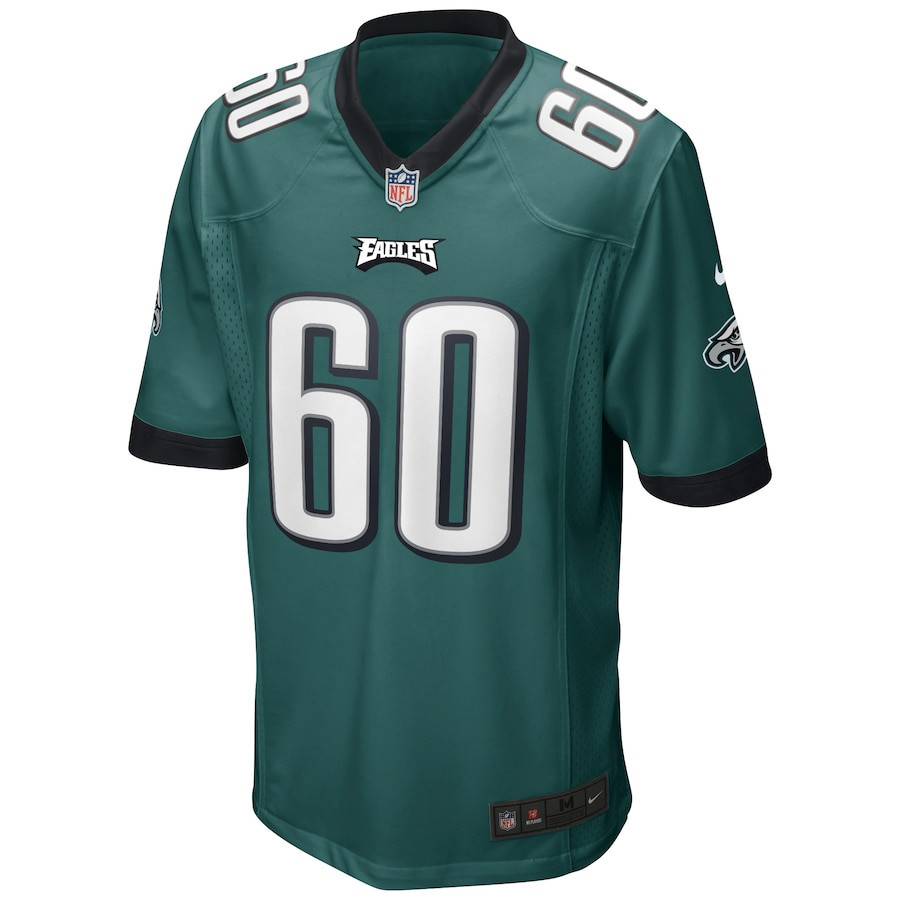 Chuck Bednarik 60 Philadelphia Eagles Men Game Retired Jersey - Midnight Green