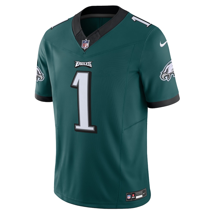 Mens Philadelphia Eagles Jalen Hurts Green Vapor F.U.S.E. Limited Jersey