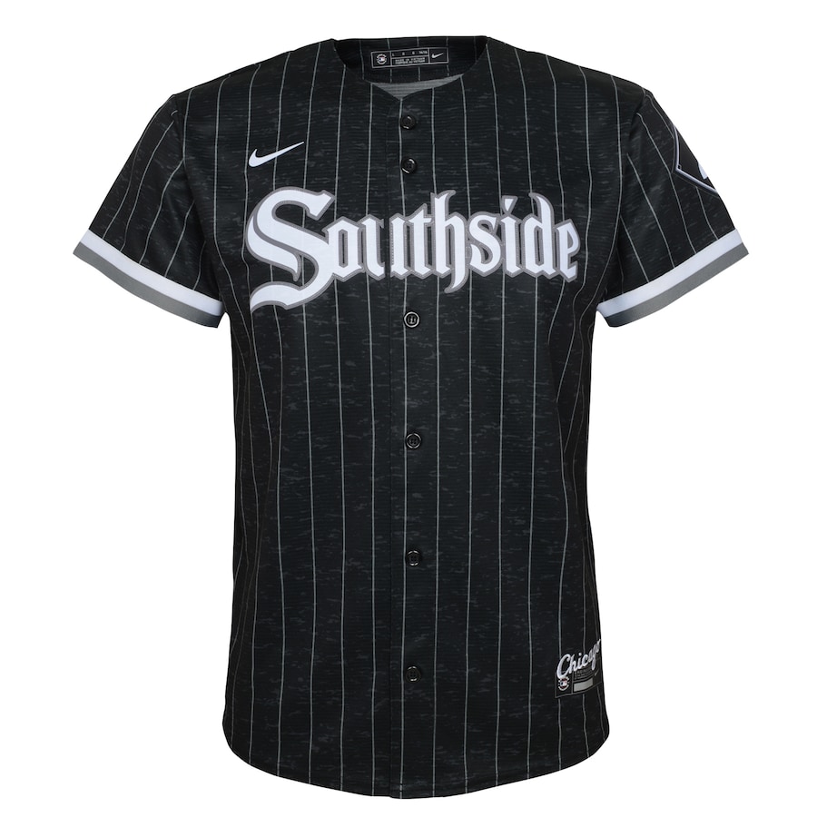 Youth Chicago White Sox Yoan Moncada Black City Connect Replica Player Jersey