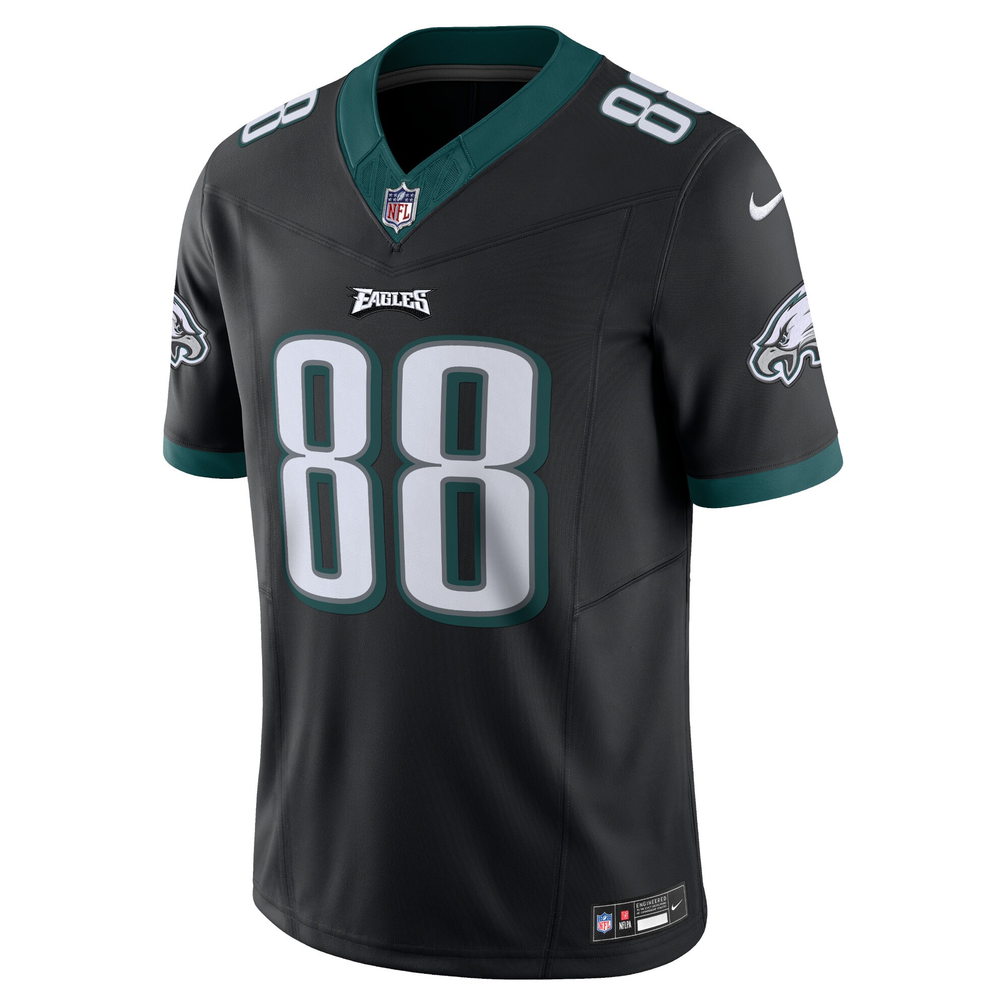 Dallas Goedert Philadelphia Eagles Vapor F.U.S.E. Limited Jersey - Black