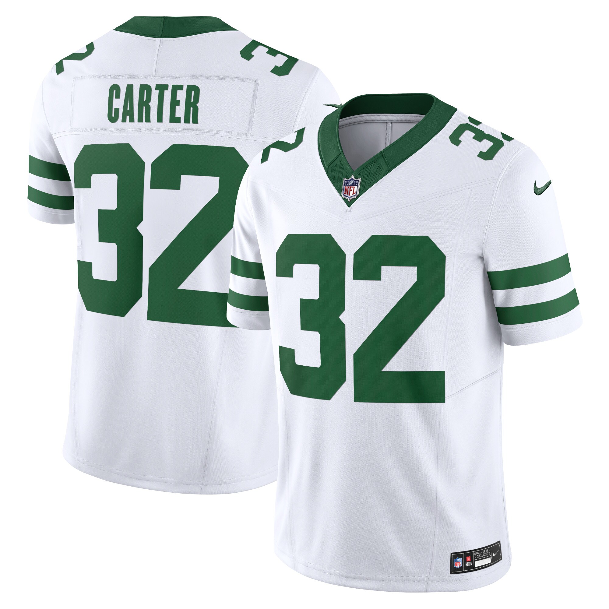 Michael Carter New York Jets Vapor F.U.S.E. Limited Jersey - Legacy White