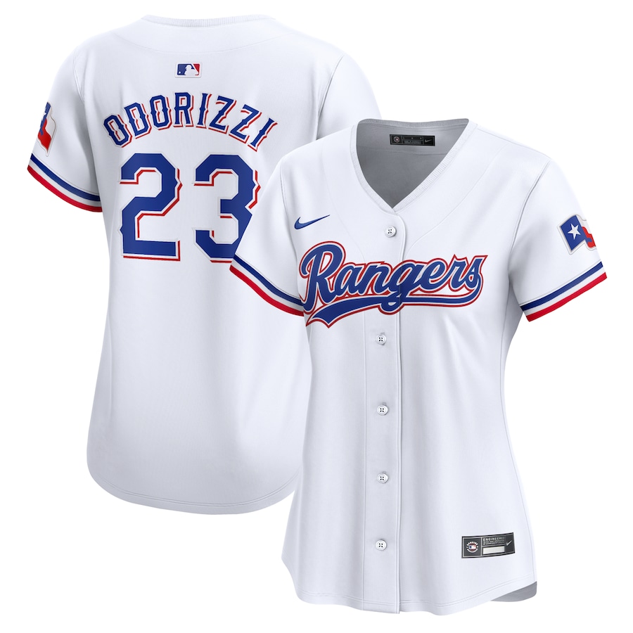 Youth Texas Rangers Jake Odorizzi Nike White Home Limited Player Jersey