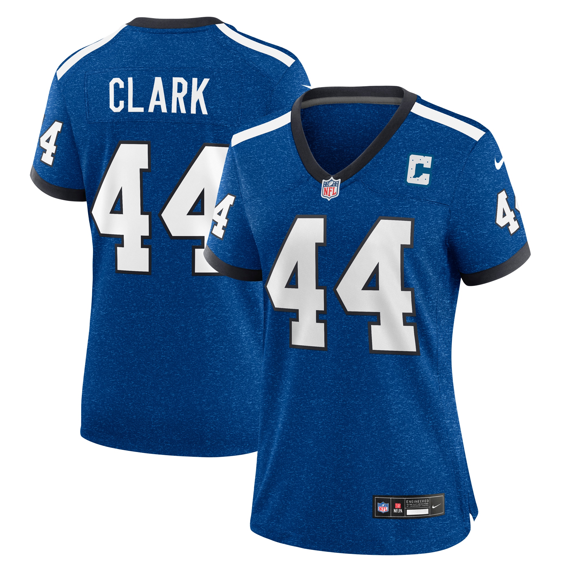 Dallas Clark Indianapolis Colts Women's Indiana Nights Alternate Game Jersey - Royal