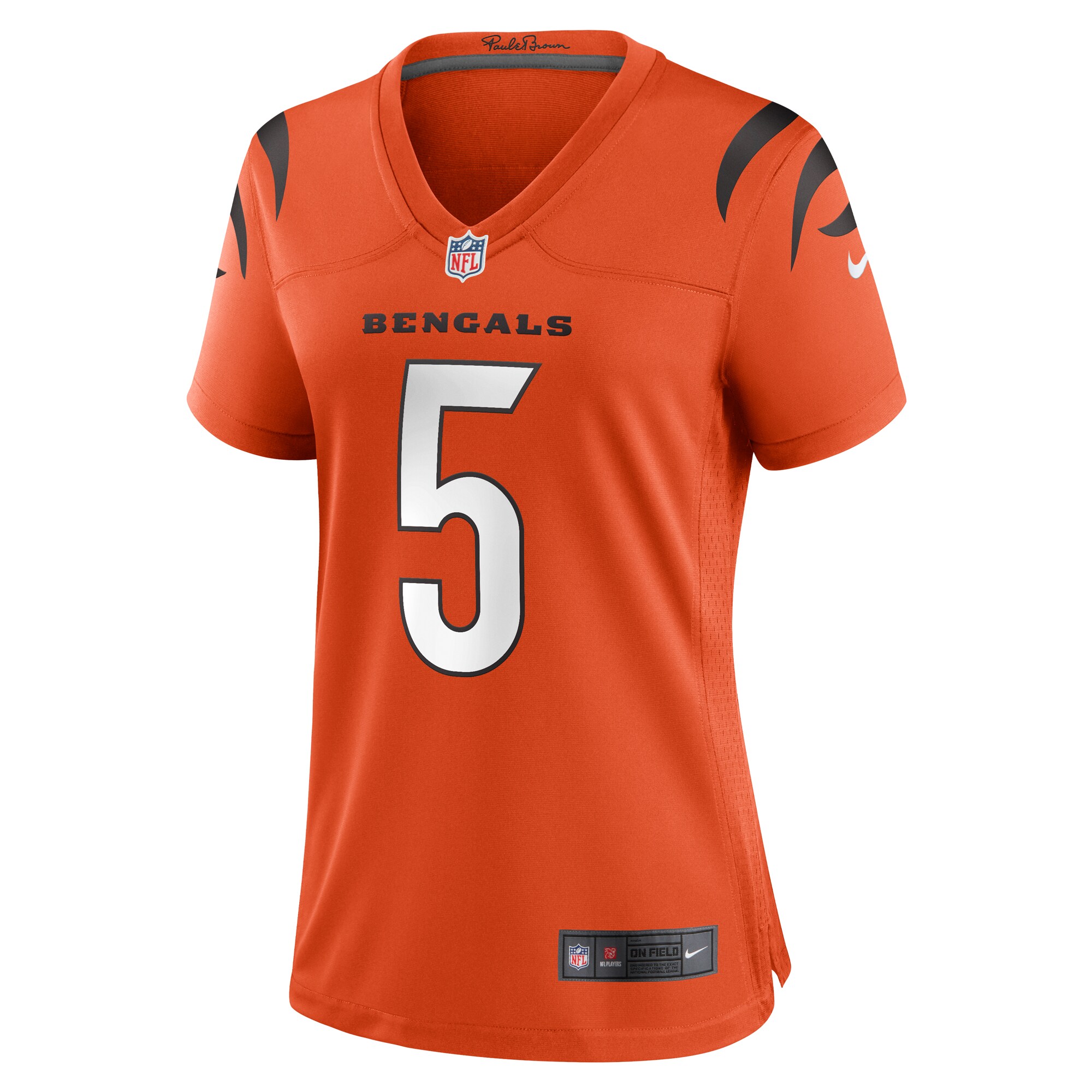 Tee Higgins Cincinnati Bengals Women's Alternate Game Player Jersey - Orange