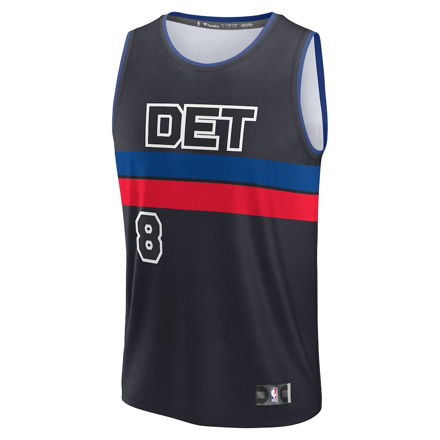Tim Hardaway Jr. Detroit Pistons Fanatics Fast Break Player Jersey - Statement Edition - Black