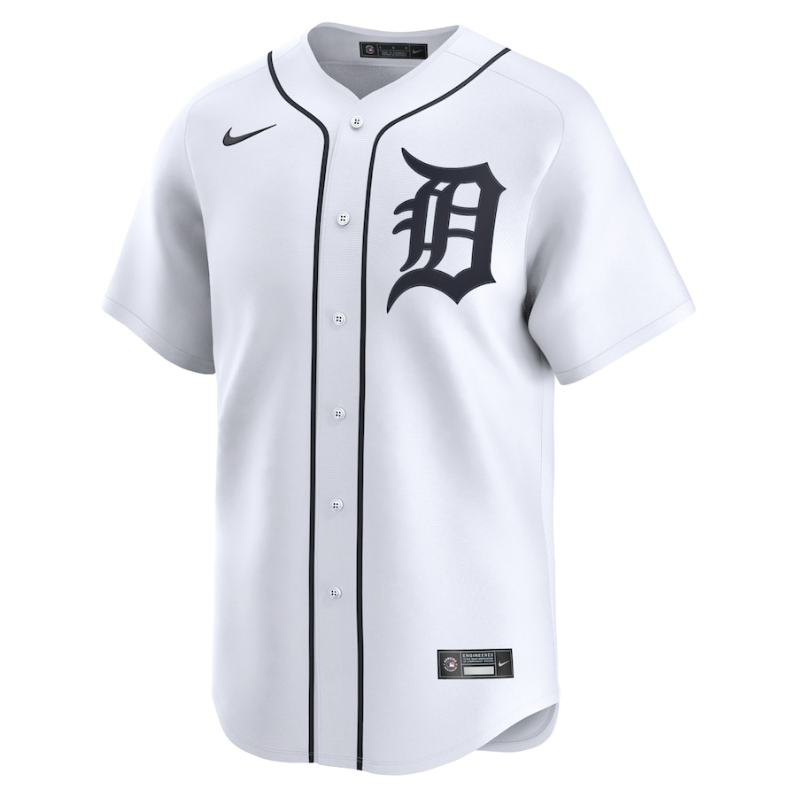 Men's Detroit Tigers Spencer Torkelson White Home Limited Player Jersey