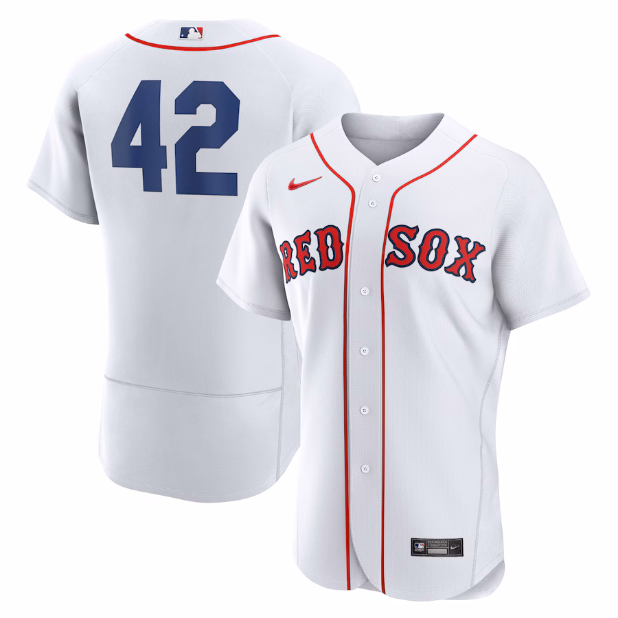 Youth Boston Red Sox Nike White 2023 Jackie Robinson Day Authentic Jersey