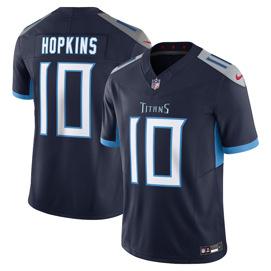 Mens Tennessee Titans DeAndre Hopkins Navy Vapor F.U.S.E. Limited Jersey