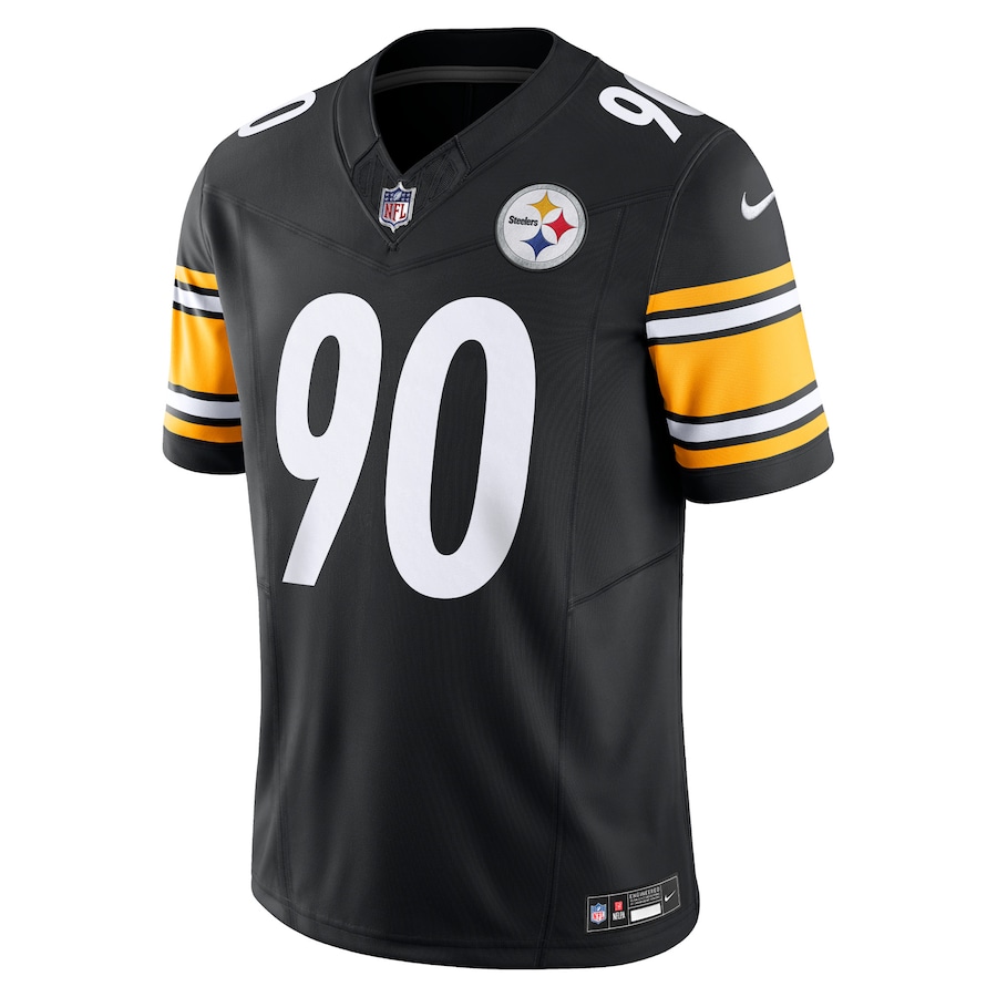 Mens Pittsburgh Steelers T.J. Watt Black Vapor F.U.S.E. Limited Jersey