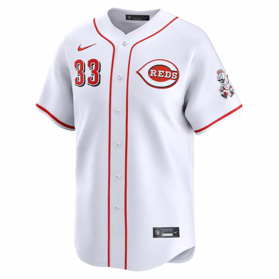 Christian Encarnacion-Strand Cincinnati Reds Nike Home Limited Player Jersey - White