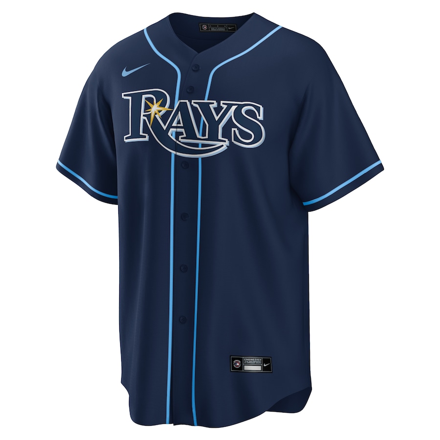 Men's Tampa Bay Rays Randy Arozarena Navy Alternate Replica Player Jersey