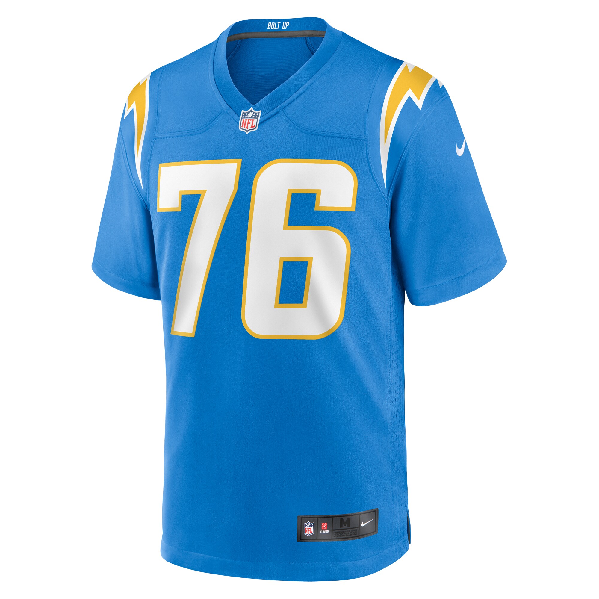 Joe Alt Los Angeles Chargers 2024 NFL Draft First Round Pick Player Game Jersey - Powder Blue