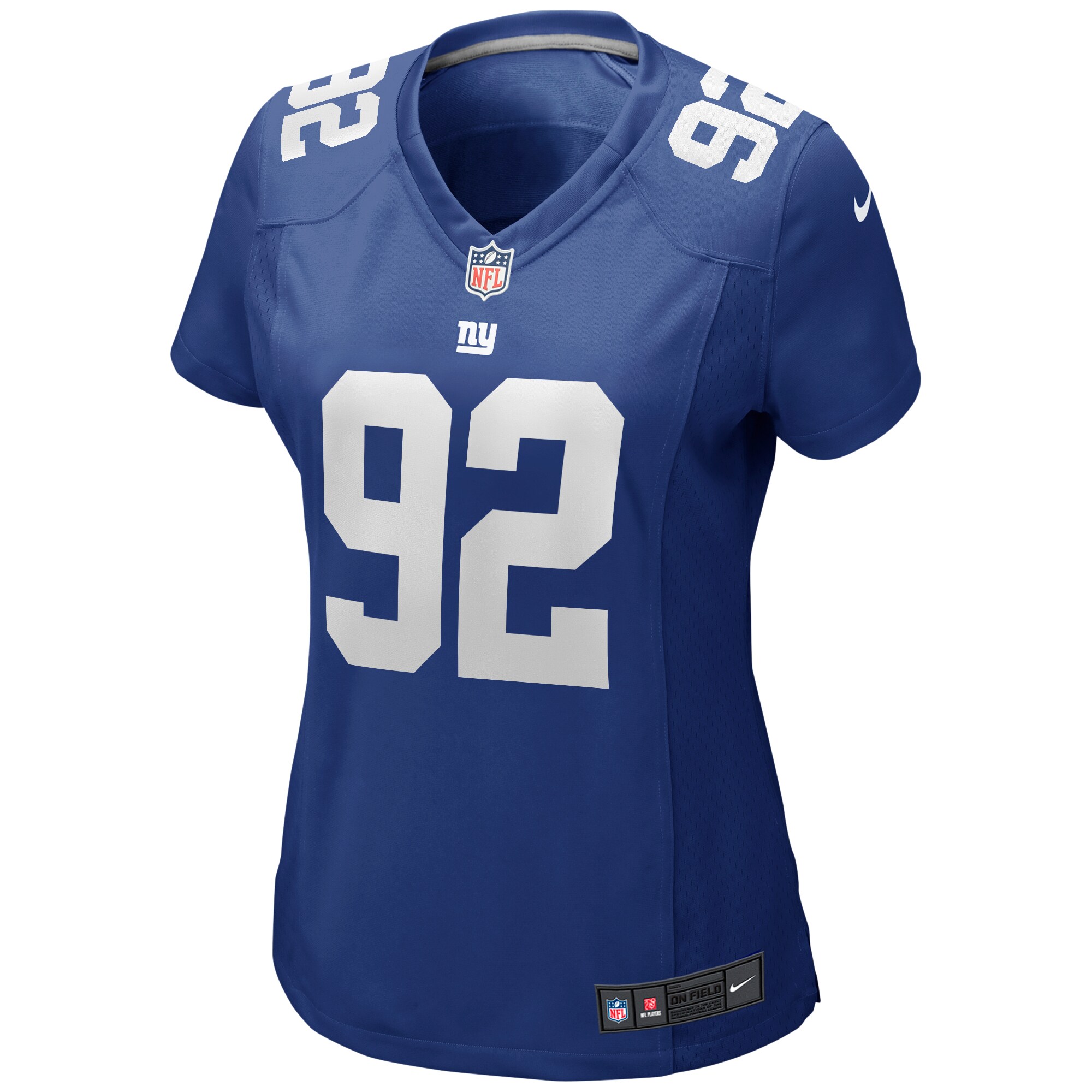 Michael Strahan New York Giants Women's Game Retired Player Jersey - Royal