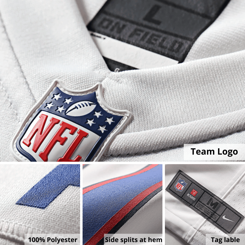 Baltimore Ravens 2023 AFC North Champions Patch Game Men Custom Jersey - White