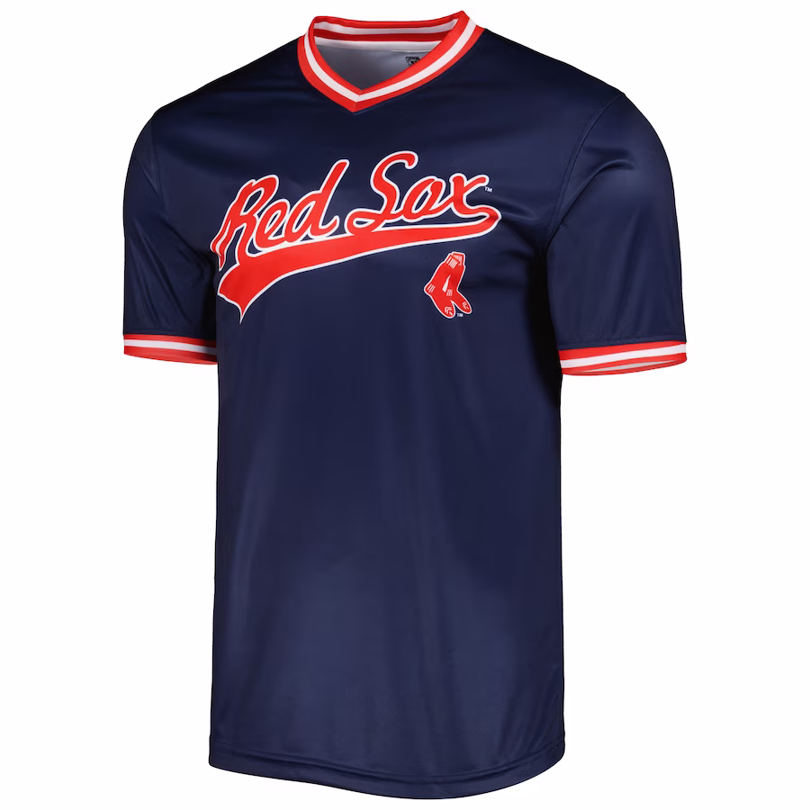 Women's Boston Red Sox Stitches Navy Cooperstown Collection Team Jersey