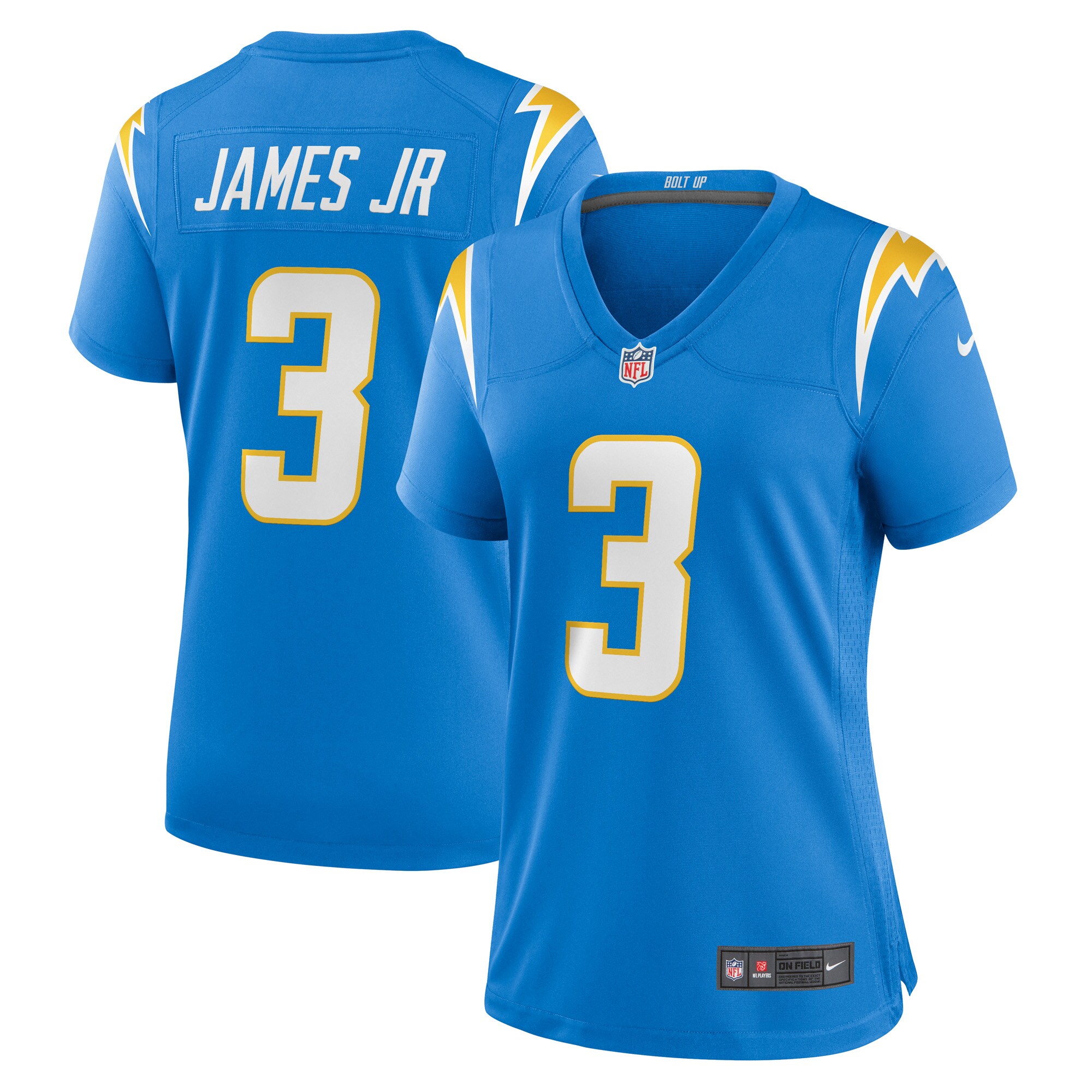 Derwin James Jr. Los Angeles Chargers Women's Player Jersey - Powder Blue