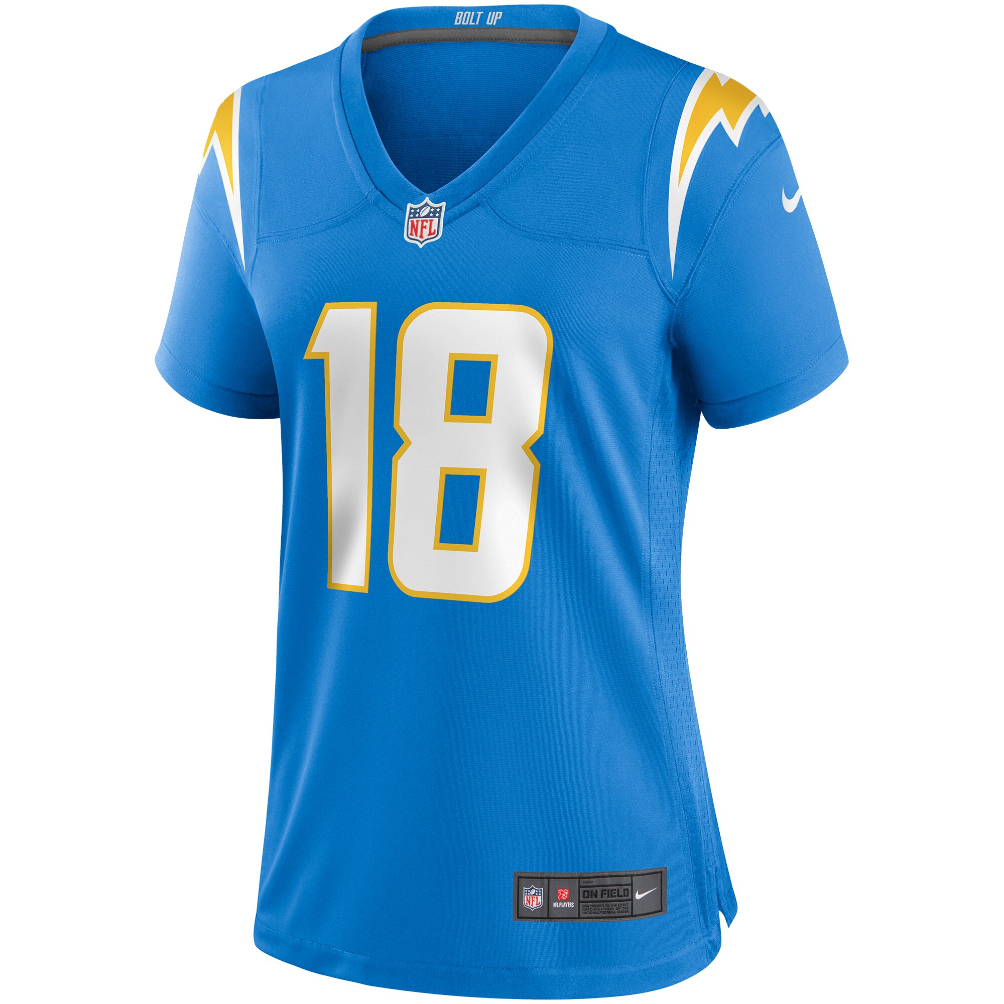 Charlie Joiner Los Angeles Chargers Women's Game Retired Player Jersey - Powder Blue