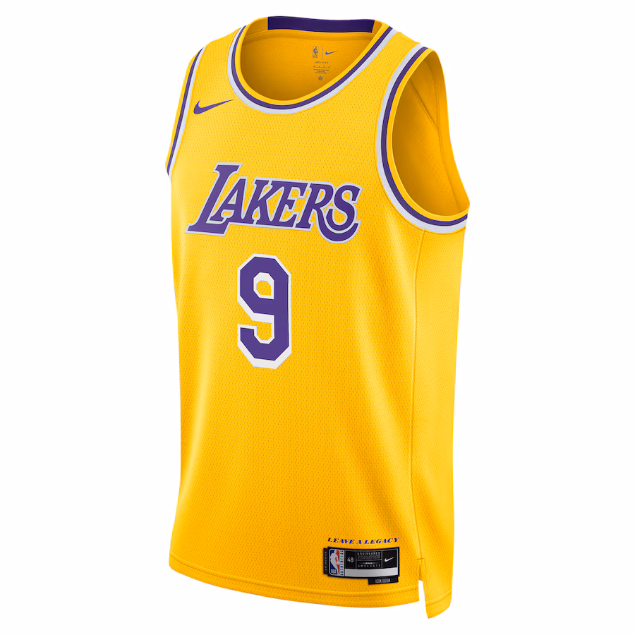 Bronny James Los Angeles Lakers Nike Unisex 2024 Offseason Addition Nike Swingman Jersey - Gold
