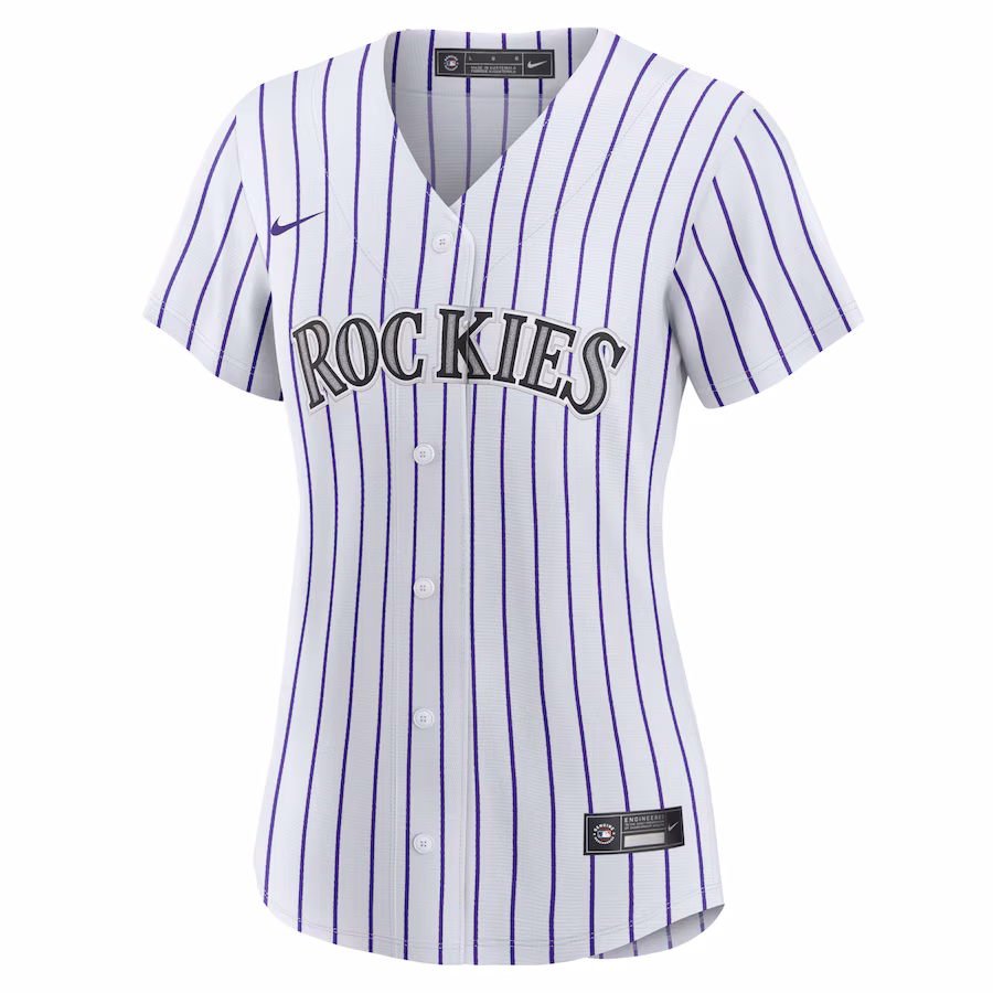 Youth Colorado Rockies Charlie Blackmon Nike White Home Replica Player Jersey