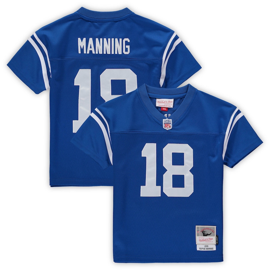 Preschool Indianapolis Colts Peyton Manning Royal Retired Legacy Jersey