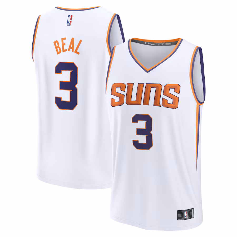 Bradley Beal Phoenix Suns Fanatics Fast Break Player Jersey - Association Edition - White