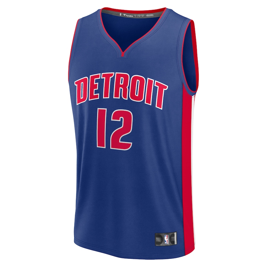 Tobias Harris Detroit Pistons Fanatics Fast Break Replica Player Jersey - Icon Edition - Blue