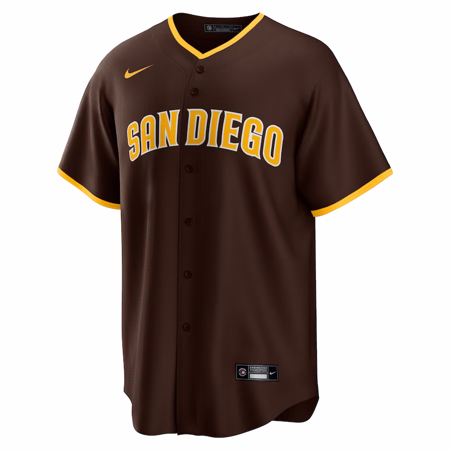 Youth San Diego Padres Yu Darvish Nike Brown Alternate Replica Player Jersey