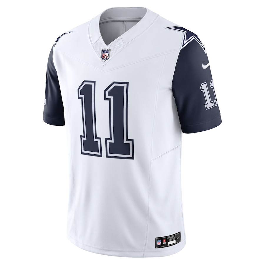 Mens Dallas Cowboys Micah Parsons White Vapor F.U.S.E. Limited Jersey