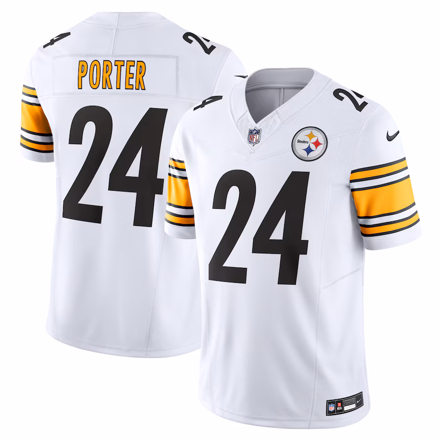 Joey Porter Jr. Pittsburgh Steelers Nike Vapor F.U.S.E. Limited Jersey - White